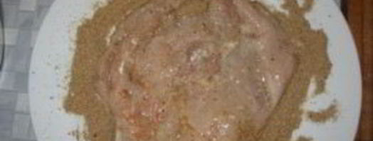 куриный шницель в панировке. Шаг 6