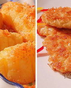 Куриные мини-шницели с картофелем по-словацки