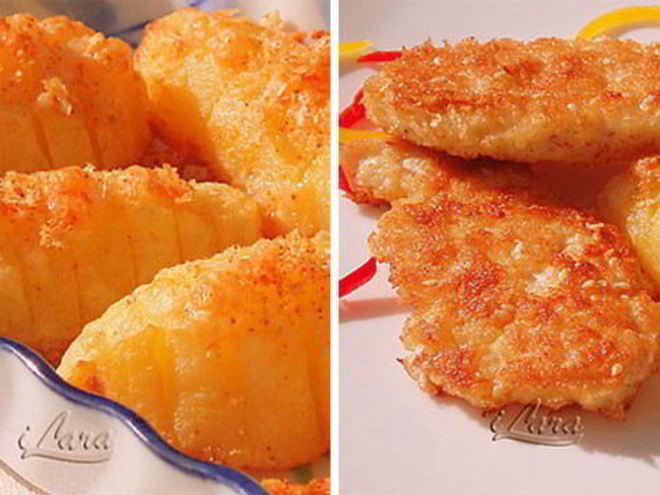 Рецепт куриных мини-шницелей с картофелем по-словацки