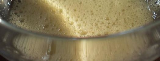 пюре из цветной капусты с оригинальным свиным шницелем. Шаг 3