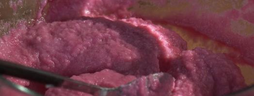 пюре из цветной капусты с оригинальным свиным шницелем. Шаг 6