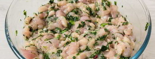 рубленые куриные шницели со шпинатом. Шаг 4