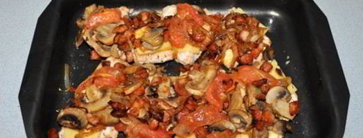 шницель из индейки по-милански. Шаг 9