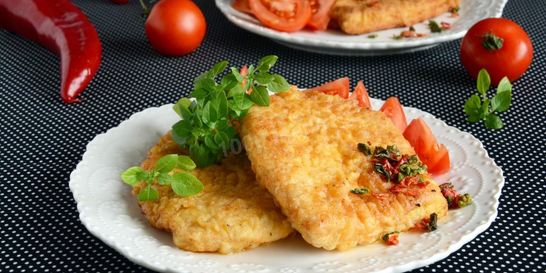 Шницель из индейки