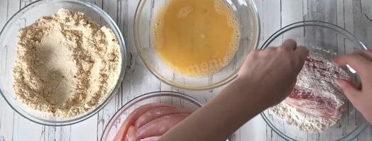 шницель из индейки. Шаг 7