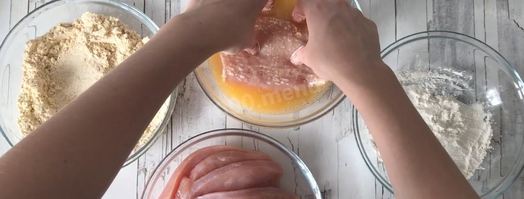 шницель из индейки. Шаг 8