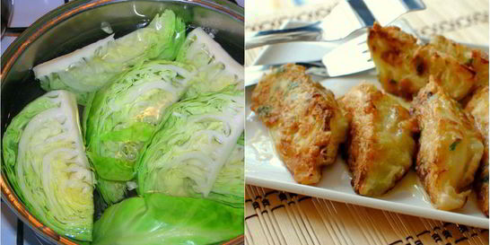 Шницель из капусты