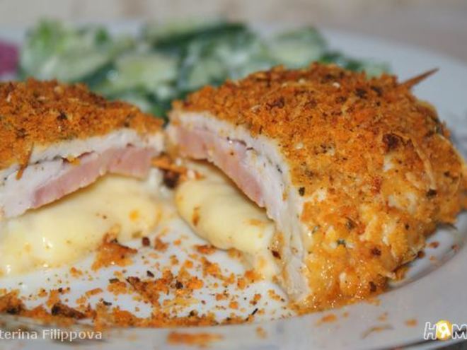 Рецепт шницеля из куриной грудки кордон блю