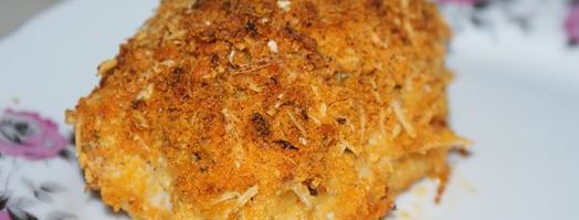 шницель из куриной грудки кордон блю. Шаг 12