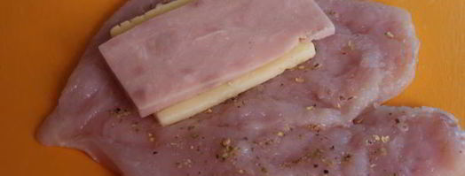 шницель из куриной грудки кордон блю. Шаг 7