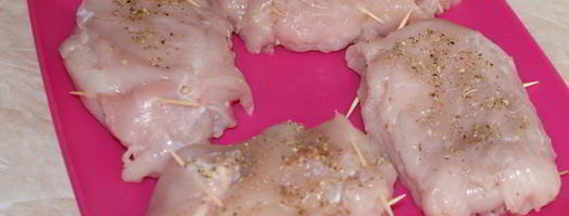 шницель из куриной грудки кордон блю. Шаг 8