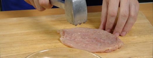 шницель из курицы с арахисом. Шаг 3