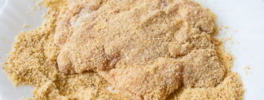 шницель из курицы с томатным салатом. Шаг 9