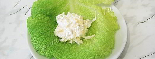 шницель из савойской капусты с сырной начинкой. Шаг 9