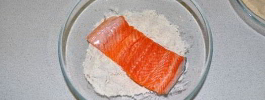 шницель из семги, лосося, форели. Шаг 3