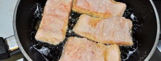 шницель из семги, лосося, форели. Шаг 6