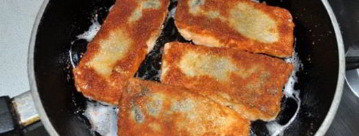 шницель из семги, лосося, форели. Шаг 7