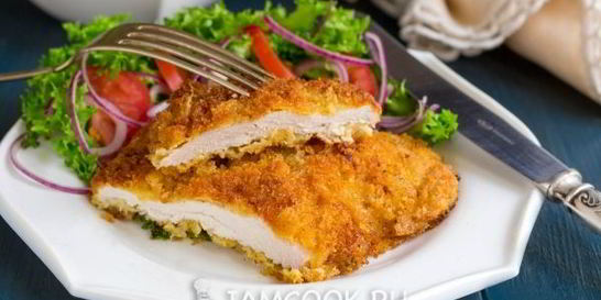 Шницель из свинины