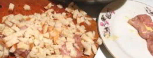 шницель по-министерски с маслом. Шаг 6