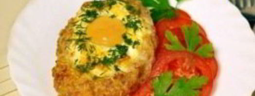 шницель с яйцом. Шаг 6