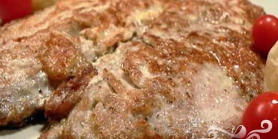 Шницель со скумбрией