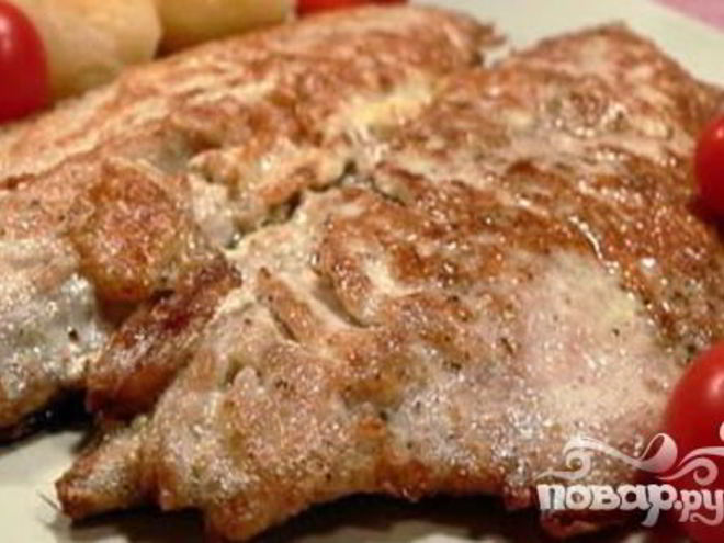 Рецепт шницеля со скумбрией