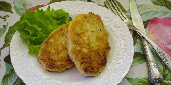 Шницель в кляре