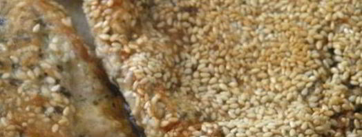 шницель в мятной панировке с кунжутом. Шаг 11