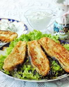 Шницели из баклажанов