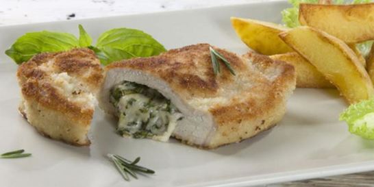 Шницели с пряной начинкой