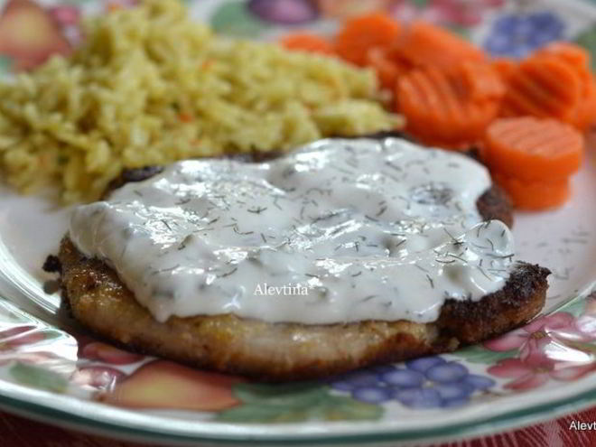 Рецепт свиного шницеля