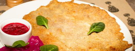 венский шницель из парной телятины в хрустящей корочке. Шаг 11