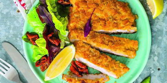 Венский шницель из свиного окорока