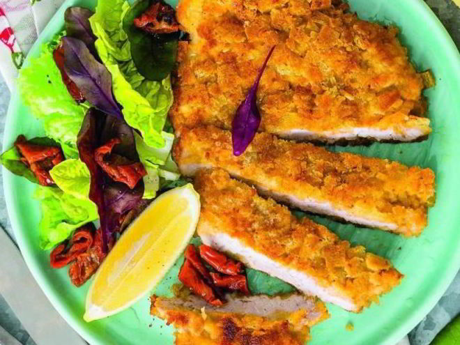 Рецепт венского шницеля из свиного окорока