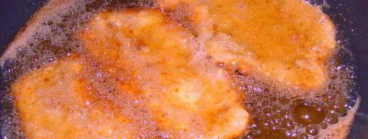 венский шницель с картофельным салатом. Шаг 7