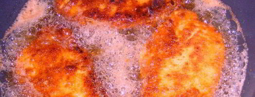 венский шницель с картофельным салатом. Шаг 8