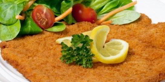 Венский шницель с лимоном