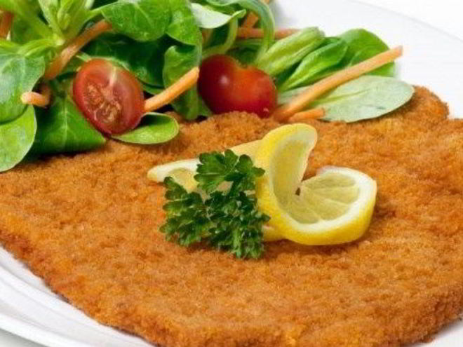 Рецепт венского шницеля с лимоном