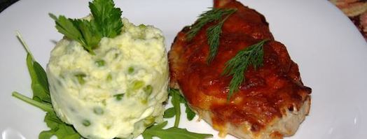 запеченный свиной шницель. Шаг 9