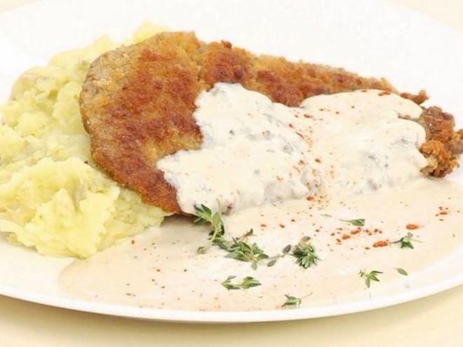 Рецепт говяжьего стейка по-куриному