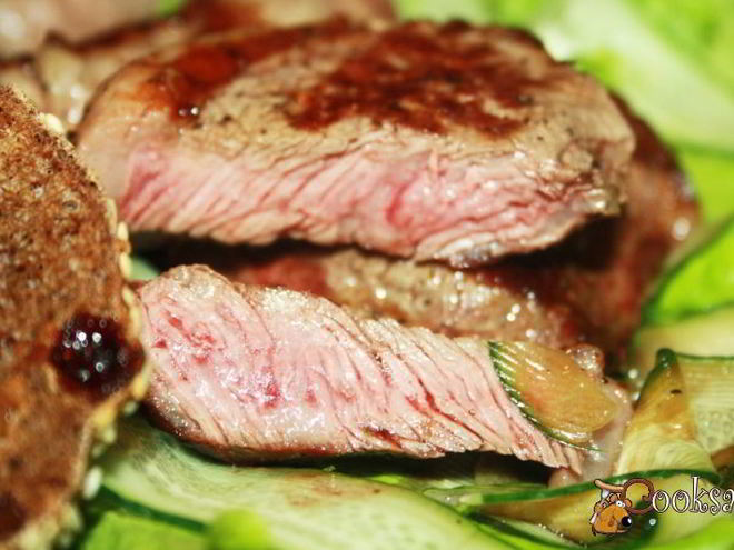 Рецепт говяжьих стейков-гриля маринованных в светлом пиве