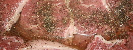 говяжьи стейки-гриль маринованные в светлом пиве. Шаг 3