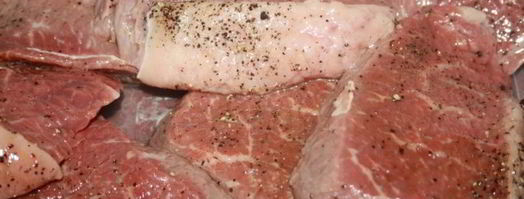 говяжьи стейки-гриль маринованные в светлом пиве. Шаг 7