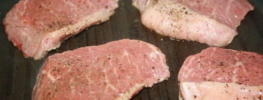 говяжьи стейки-гриль маринованные в светлом пиве. Шаг 8