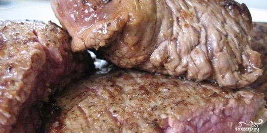 Правильный стейк из говядины