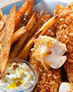 Стейк из акулы в духовке