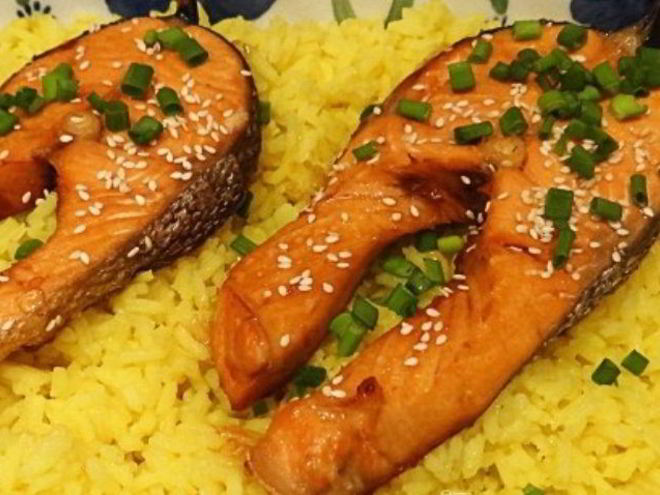 Рецепт стейка из форели в духовке