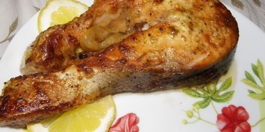 Стейк из форели