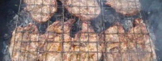 стейк из говядины на мангале. Шаг 6