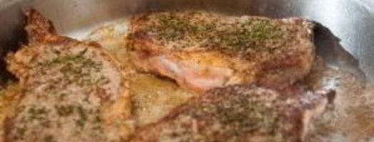 стейк из говядины на сковороде. Шаг 7